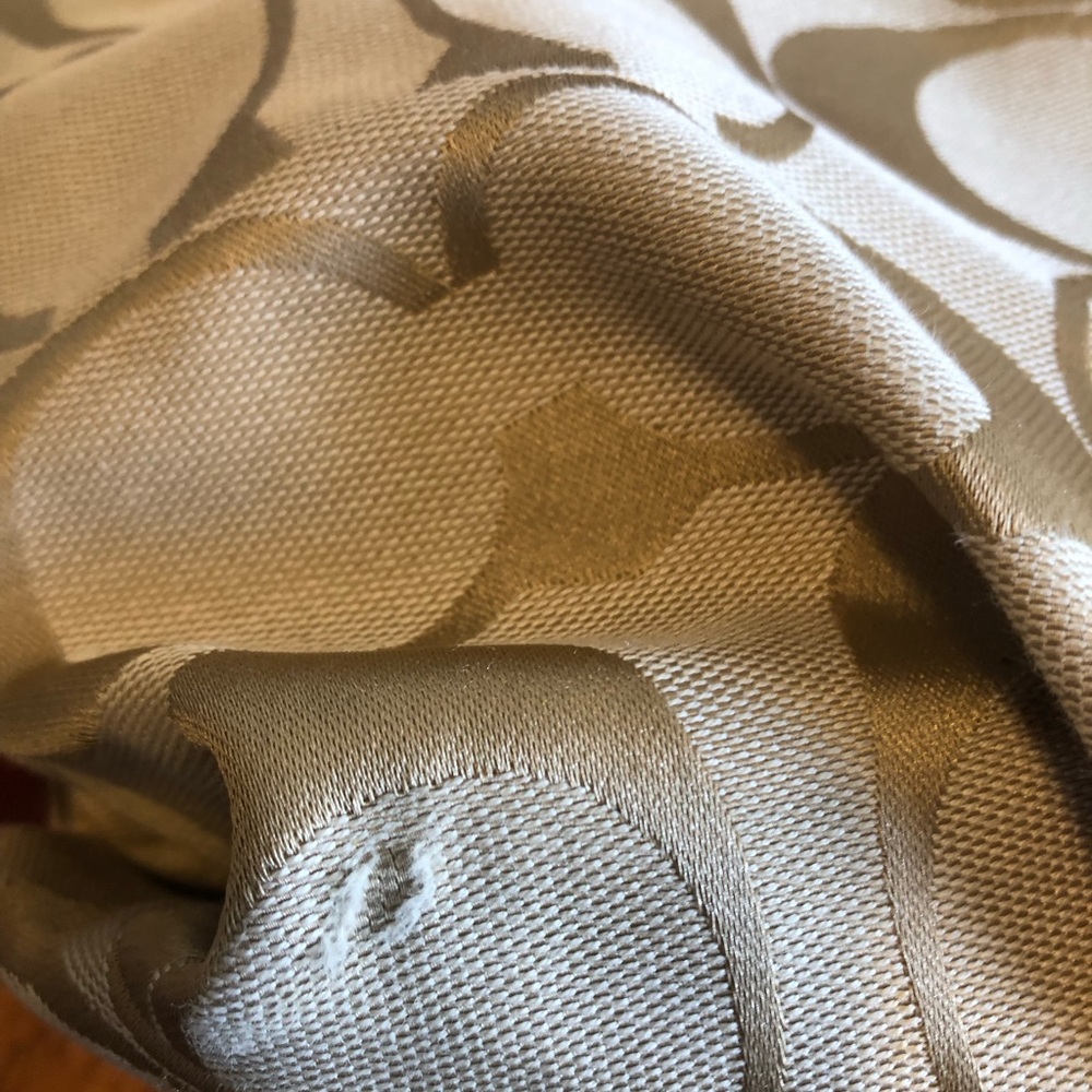 Elegant Tan/Pink Coach Shoulder Bag - Picture 7 of 7